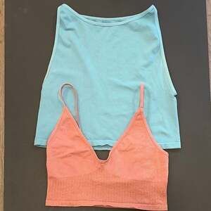 Intimately Free People Seamless Crop Tank and Brami Bundle M/L